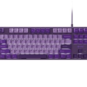 Natec Klawiatura Fury Kanabo K2 US fioletowa podświetlenie mechaniczna
