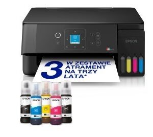 Epson Urządzenie wielofunkcyjne MFP ITS EcoTank L3361 color/A4/33ppm/WLAN(D)/LCD3.7cm/czarny